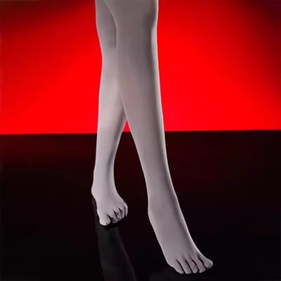 Anti-wrijving Vijf-teen Dijhoge Kousen 120D Fluweel Ademende Beenwarmers Dames Sexy Elastische Over de Knie Lange Sokken One Size red