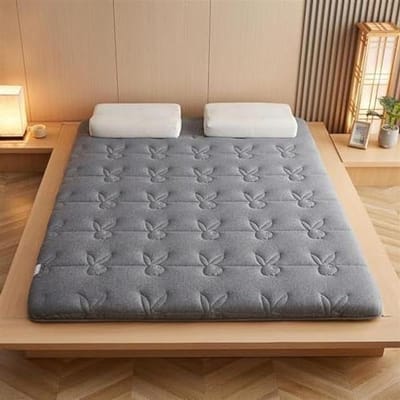 Futon Matras - Japanse Vloermat - Comfortabel Slapen - Vijflaagse Constructie - 5 cm Dik - Stijl4