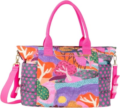 Baby Luiertas - Draagtas Commando - Babyverzorging Onderweg - Inclusief Mat - 49.5 x 29 x 17.5 cm - Multicolor