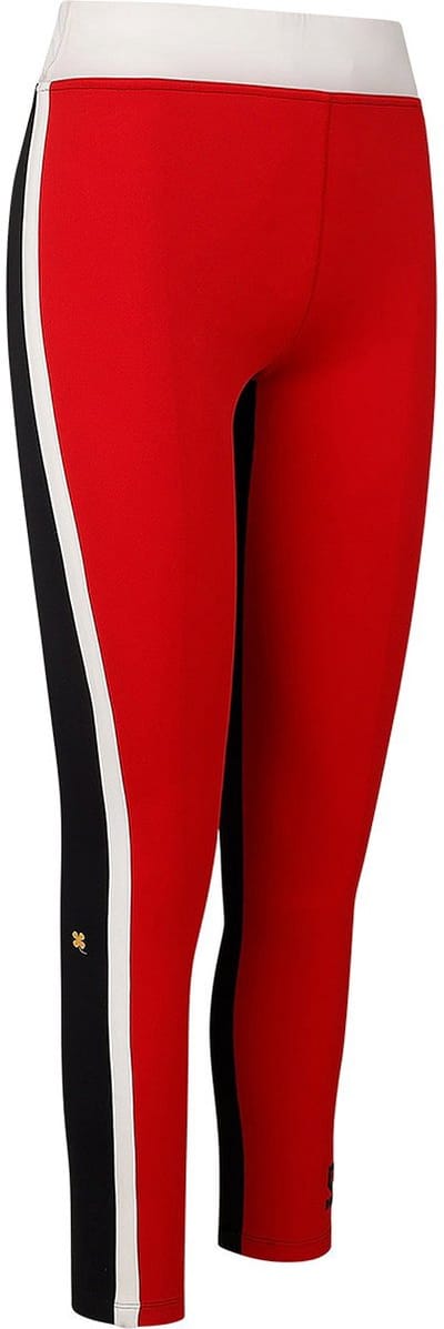 Robey Tennis Grand Slam Legging Dames - Rood / Zwart / Wit | Maat: XS