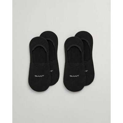 Gant Sokken Invisible Socks 2Pack Zwart / male
