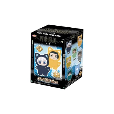 Op Voorraad nieuwe Eaki Jujutsu Kaisen Seizoen 2 Kattenpark Feest Gojo Satoru Blind Box Pluche Polstasje Bedeltje Figuur Collectie black