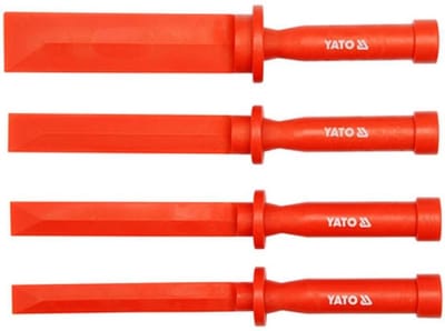 Yato - Set van Kunststof Schrapers - 4 Stuks - Voor Tapijt en Sierlijsten