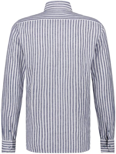 Blue Industry casual overhemd donkerblauw