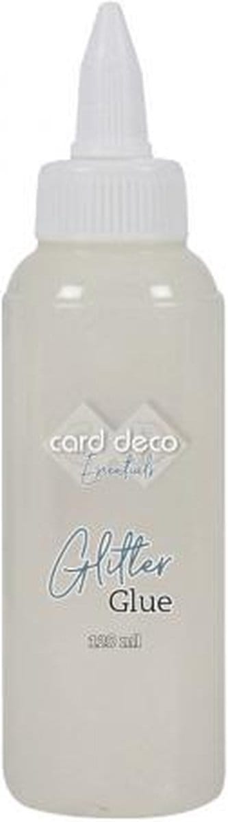 Card Deco Essentials - Glitter Glue - Iridescent white