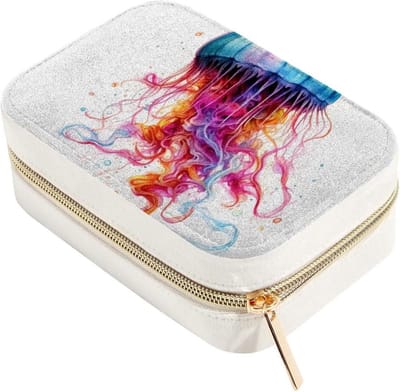 Sieraden Organizer Box - Juwelendoosje Opslag - Veilig Opbergen - Compact Reisformaat - 56x155x104 cm - Multicolor