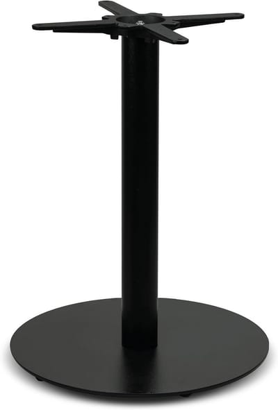 Metalen Tafelpoot - Onderstel Tafel - Eettafel Maken - Hoge Stabiliteit - 73 cm Hoog - Zwart