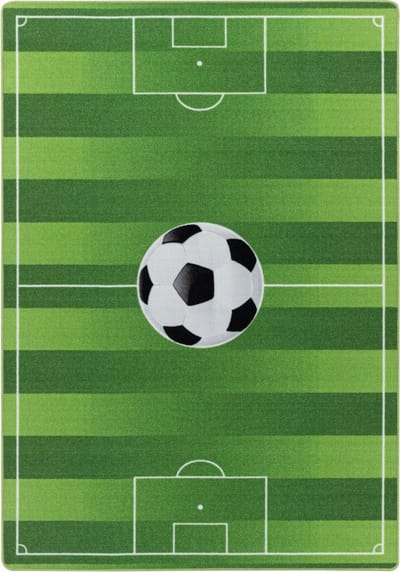 Vrolijk kinderkamer vloerkleed Play - Stadium - 160x230 cm