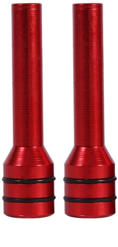 Allecto - Deurslot Knop Set - Universeel voor Auto en Vrachtwagen - Rood - Veiligheidsoplossing - Hoogwaardige kwaliteit - Eenvoudige installatie -...