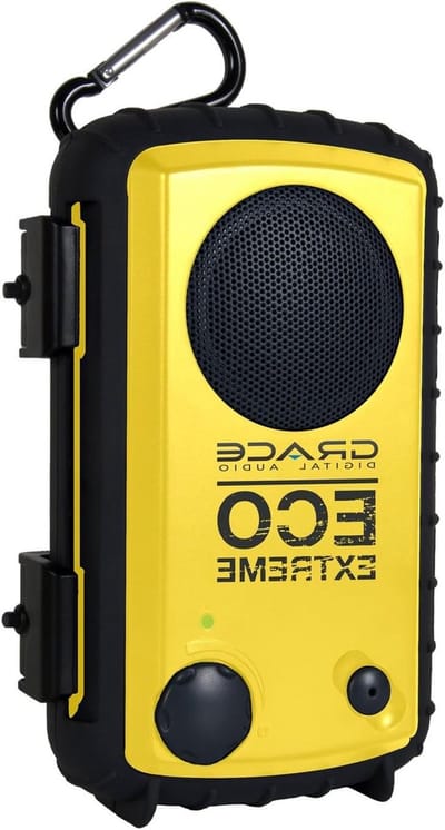 Waterdichte Speaker Case - Draagbare Geluidsbox - Muziek Luisteren Buiten - Volledig Waterdicht Ontwerp - 184 x 114 cm - Geel