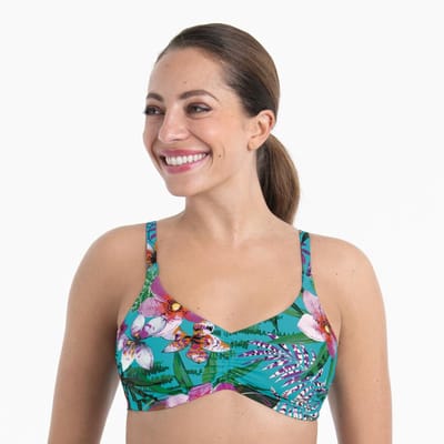 Anita Care Aloha Prothese Bikini Top 6560-1 Capri Blue - maat EU 42B / FR 42B