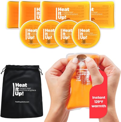 Herbruikbare Warmtepakketten - 8 Instant Heat Packs voor Pijnverlichting en Handwarmte