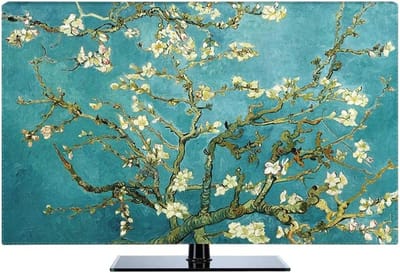 TV Hoes - Scherm Beschermer - Stof Vrij Houden - Half Gesloten Achterkant - 22-80 inch - Groen