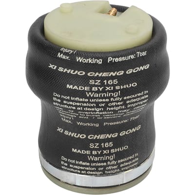0.1‑1.0mpa Luchtvering Luchtbalg Schokdemping Automotive Prestatieonderdeel voor Vrachtwagen Bestelwagen SUV beige