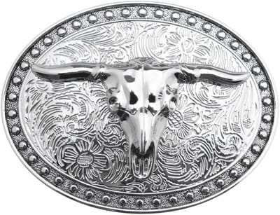 Dailygoods - Western Belt Buckle - Retro Cowboy Buckle - Perfect voor Casual Outfit - Unisex - Sterke en Comfortabele Materialen - Geschikt voor 3.8-4...
