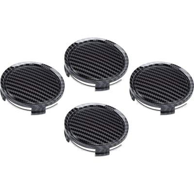 4 STuks Wielnaafdop Waterdicht Multifunctioneel 74mm Buiten Diameter 69mm Binnen Diameter Automobiel Center Naafdop black