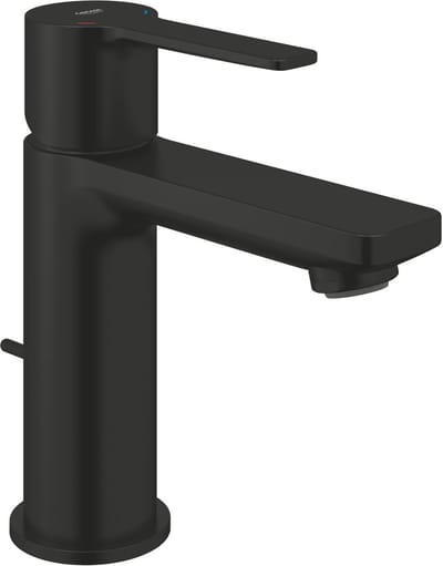 GROHE Lineare New XS-Size Wastafelmengkraan – Met Trekwaste – EcoJoy – FastFixation Plus – Matte Black