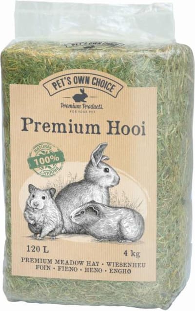 Pet's Own Choice Premium Hooi - Ruwvoer - 4 kg