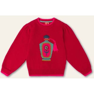 Oilily Karlotta Trui- maat104/4yr Bougainville