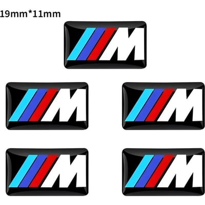 Autosticker Stuurwielnaaf Decals Voor BMW M Performance E36 E60 E90 X2 X1 X3 X5 E46 E39 E70 M3 M5 M6 G20 G30 E93 Z3 Z4 f90 zwart