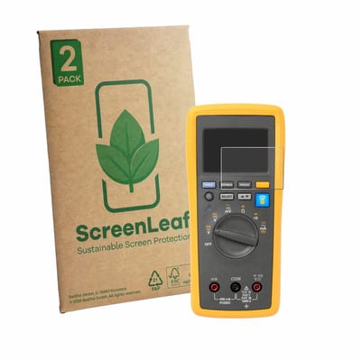 2 Stuks Screenprotector voor Fluke 3000 FC - Hoogwaardige Beschermfolie transparant