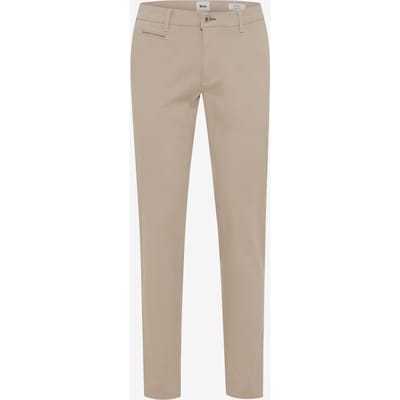 BRAX Heren Chino Broek regular/straight Beige 33W / 32L Volwassenen
