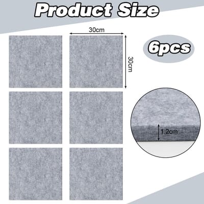 Wandbescherming voor dartboard, zelfklevende vilten omranding, dartbord muurbescherming, duurzame wandtegels, 60x90 cm, grijs polyester