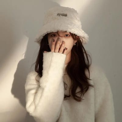 Dames Pluche Vissershoed Herfst Winter Verdikte Warme Bucket Hoed Veelzijdige Basin Hoed