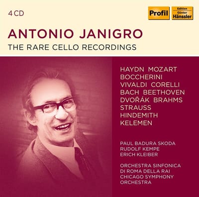Antonio Janigro - Antonio Janigro - The Rare Cello Recordings (4 CD)