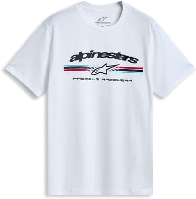 Alpinestars Prevail Csf T-shirt Met Korte Mouwen Wit S Man