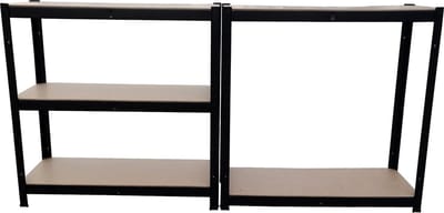 Herzberg Professional Tools Herzberg Hg-8027Blk: Zwart Gecoate Opslagplank