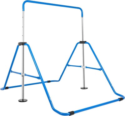 Gymnastiekrek Kinderen - Turnstang Binnen - Kracht Training - Opvouwbaar Ontwerp - 106 x 145.5 cm - Blauw