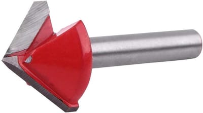 3D houtbewerking frees V-groef snijgereedschap 60/90/120/150 graden - 6 mm as - herbruikbare verpakking - 6 x 22 mm - socialme-eu