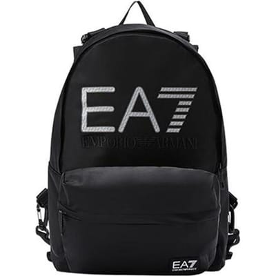 Emporio Armani 28 Ritsluiting Stof Rugzak Grote Heren Rugzakken Zwart 277056-2F902-63320 Black black