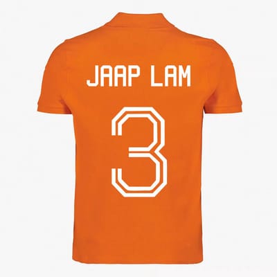 Oranje WK-EK Polo Shirt – Jaap Lam XS