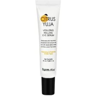 Farmstay Sérum Contour des Yeux Vitalisant aux Agrumes Yuja Éclaircissant Hydratant 25ml