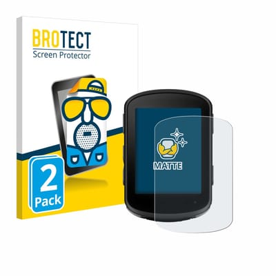 BROTECT - Screenprotector voor Garmin Edge 540 Solar - Folie Beschermfolie matte 2 Stuks