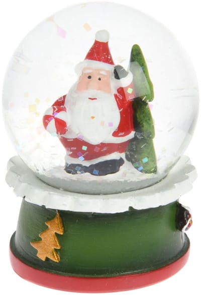 Waterbal met kerstfiguur 45mm