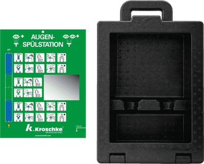 Plum iBox voor 2 oogspoelflessen