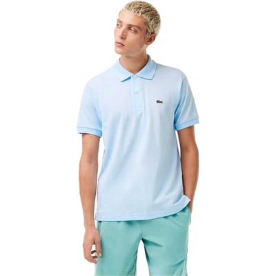 Lacoste Klassiek poloshirt met korte mouwen voor heren (Lichtblauw)