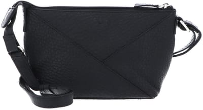 VOi schoudertas Hirsch Dagmar Crossover Bag Black zwart