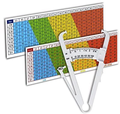 Vetpercentage meter - Nauwkeurige Huidplooimeting voor Gewichtsbeheersing