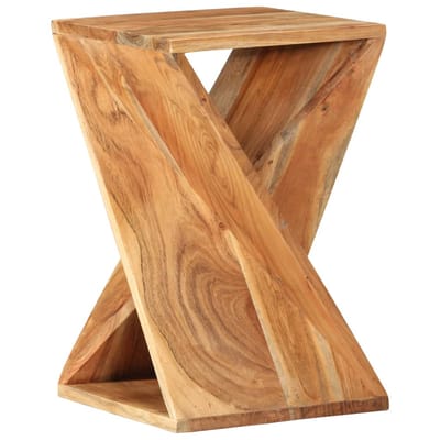 vidaXL - Bijzettafel - 35x35x55 - cm - massief - acaciahout