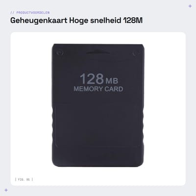 Dailygoods- Geheugenkaart hoge snelheid - Geheugenkaart 128M - Geheugenkaart voor games - Geheugenkaart camera - Geheugenkaart nintendo switch - Plug and play. - Geheugen