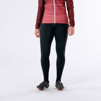 Loeffler fietsbroek dames lang – W Bike Tights Hotbond® RF Gel – Zwart