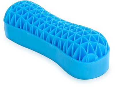 Ergonomisch Siliconen Gel Nek Kussen - Ademend & Vormherstellend - Met Afneembare Wasbare Hoes - 27 x 9 x 9 cm [BW4006]