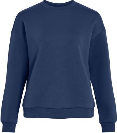Vila Trui Visandy L/s Sweat Top - Noos 14103140 Navy Peony Dames Maat - XL