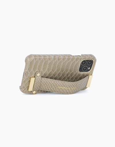 iDeal of Sweden Statement Case Strap Handle voor iPhone 11 Pro/XS/X Arizona Snake - Strap Handle