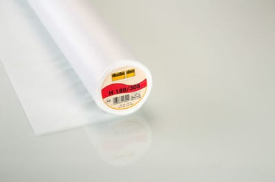 Vlieseline H180 plakbare tussenvoering wit - 1 meter versteviging