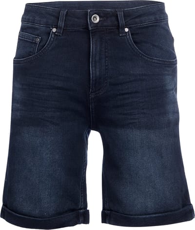 Brunotti - Hangtime - Korte Broek Dark Denim - Jog Wear Korte Broek Heren - Denim Look - XL